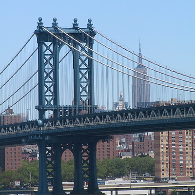 Manhattan Bridge by John Bek