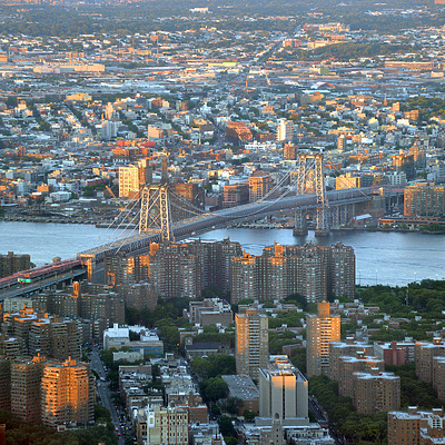 Williamsburg Bridge by John W. Cahill