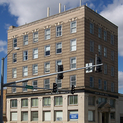 MCM Savings Bank Building by Ryan Hildebrand