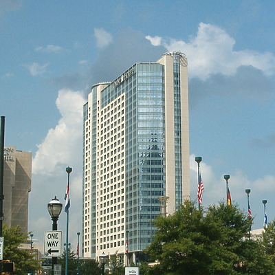 Omni Hotel CNN Center North Tower by Rodney Gunn