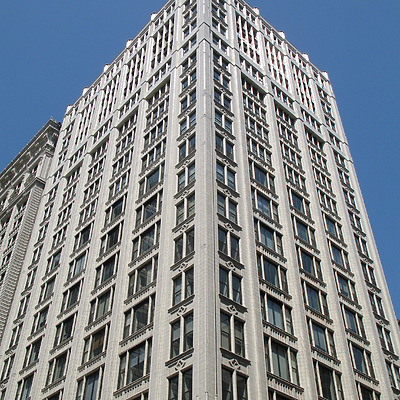 North American Building by Michiel van Dijk