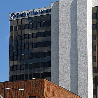 Bank of the James Building by John W. Cahill