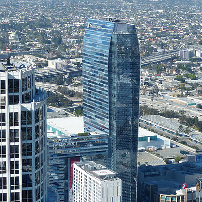 L.A. Live Hotel & Condominiums by Nate Lindsey