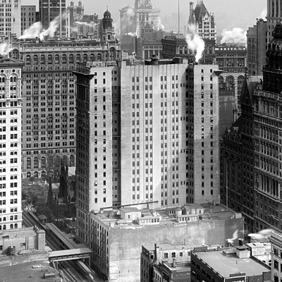 Empire Building by Detroit Publishing Co.
