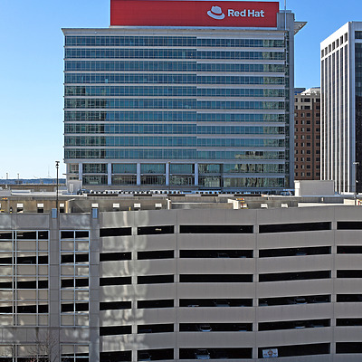 Red Hat Tower by John W. Cahill