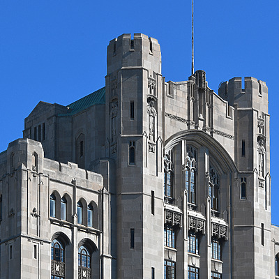 Detroit Masonic Temple by John W. Cahill