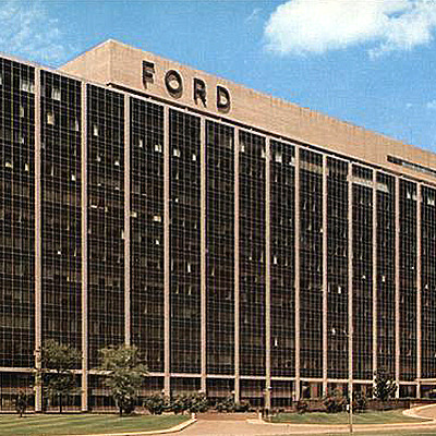 Ford Motor Company World Headquarters by Ludington News Co.