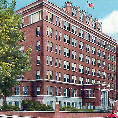 St. Rita's Hospital by C. T. American Art/ Hires News Agency