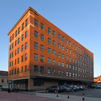 Erie Terminal Building by John W. Cahill