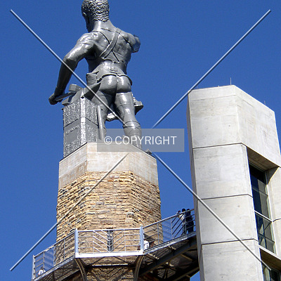 Vulcan Statue by Chris Patriarca