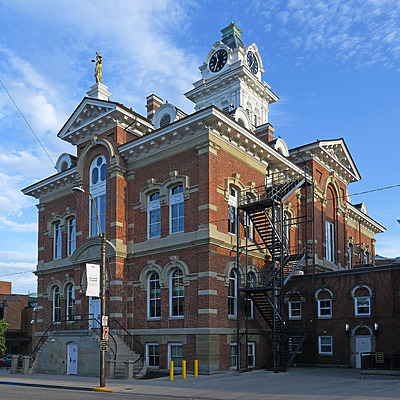 Athens County Courthouse by John W. Cahill