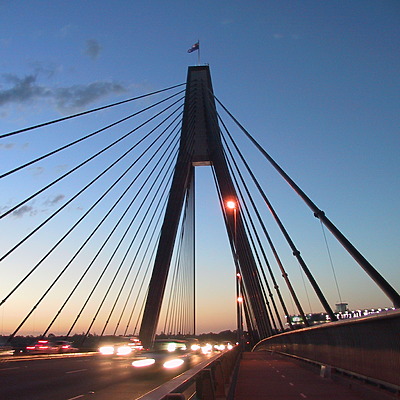 Anzac Bridge by John Bek
