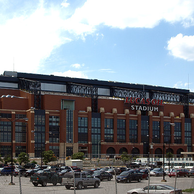 Lucas Oil Stadium by Marshall Gerometta