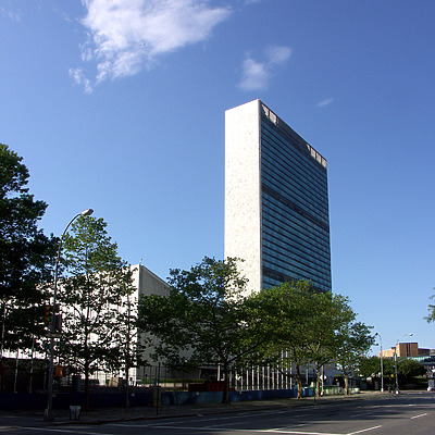 United Nations Secretariat Building by Marshall Gerometta