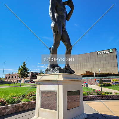 Statue of David by Ryan Hildebrand