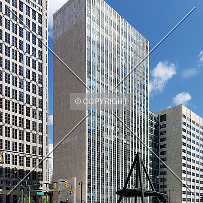 Coleman A. Young Municipal Center by Ryan Hildebrand