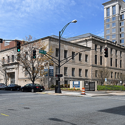 Forsyth County Courthouse by John W. Cahill