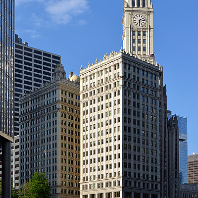 Wrigley Building by John W. Cahill