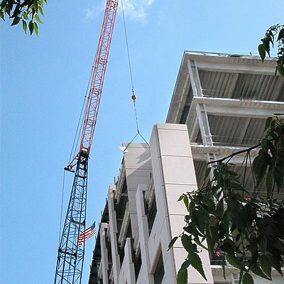 Tower at Convention Center Court by Jim Schwartz