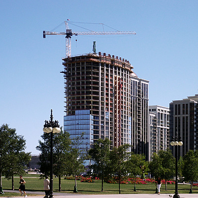 Museum Tower by Daniel Kieckhefer