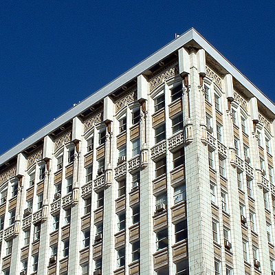 Community Bank Building by John Cahill