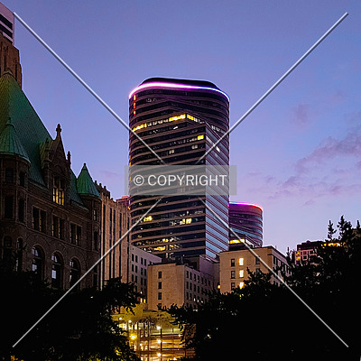 Fifth Street Towers II by Ryan Hildebrand