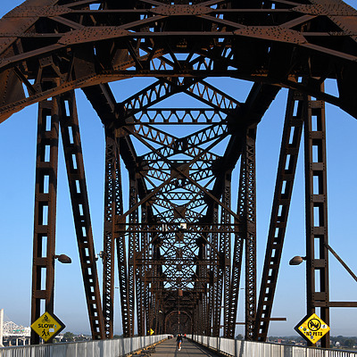 Big Four Bridge by John W. Cahill