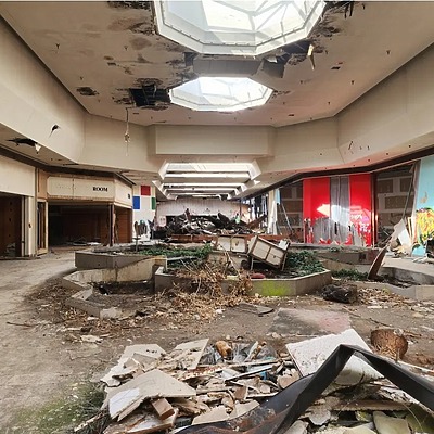 Jamestown Mall by Shiny ATV BIKE