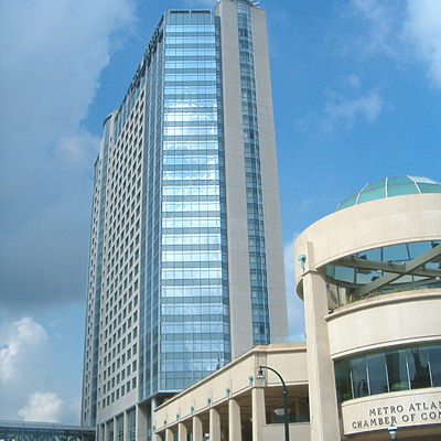 Omni Hotel CNN Center North Tower by Rodney Gunn