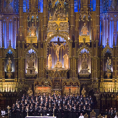 Basilique Notre-Dame-de-Montréal by Pavel Toczynski