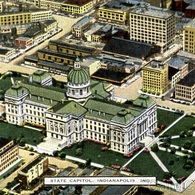 Indiana State House by Koch News Co.