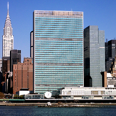 United Nations Secretariat Building by Daniel Kieckhefer