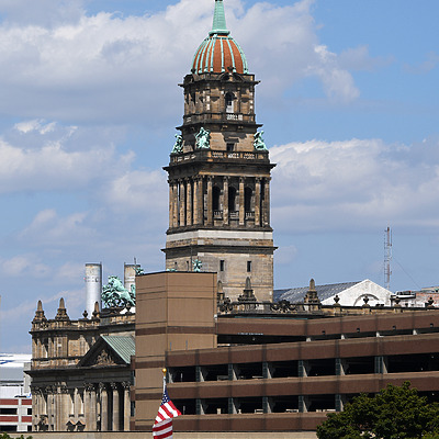 Wayne County Building by John W. Cahill