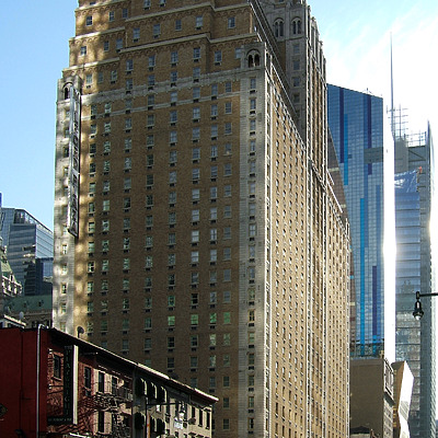 Milford Plaza Hotel by John W. Cahill