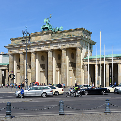 Brandenburger Tor by John W. Cahill
