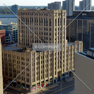 Detroit Free Press Building by Nate Lindsey