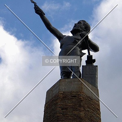 Vulcan Statue by Chris Patriarca