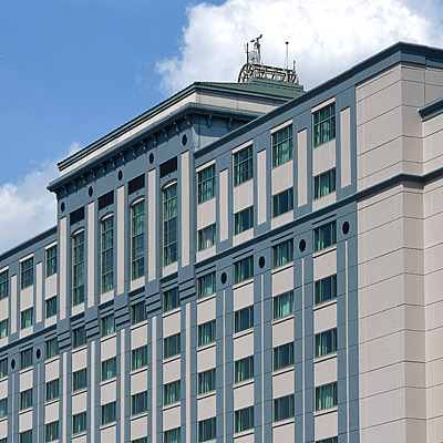 Tropicana Evansville Hotel by John W. Cahill