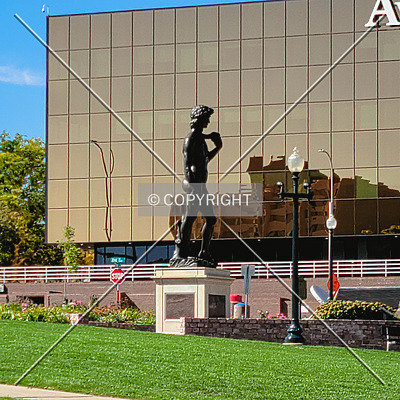 Statue of David by Ryan Hildebrand