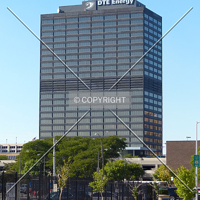 DTE Energy Plaza by Nate Lindsey