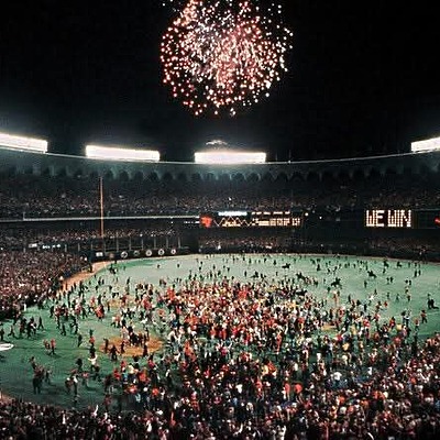 Busch Stadium by Missouri Memories