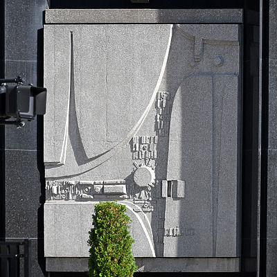 Comerica Bank Building by John W. Cahill