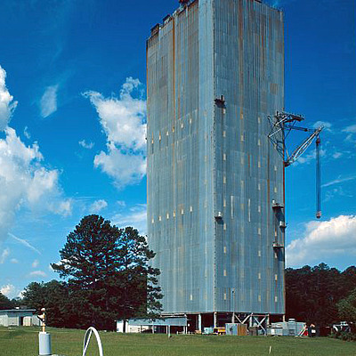 Saturn V Dynamic Test Stand by Historic American Buildings Survey/ James W. Rosenthal