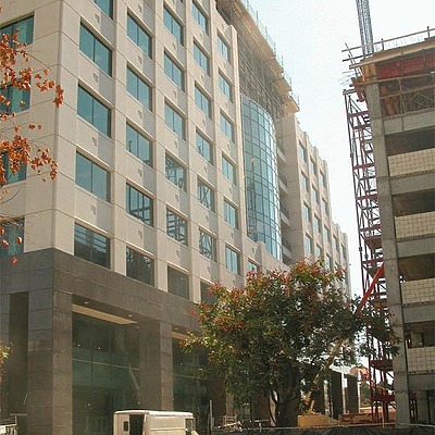 Tower at Convention Center Court by Jim Schwartz