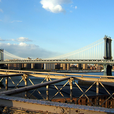 Manhattan Bridge by John Cahill