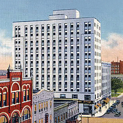 Barnes Citizens Building by Decatur News Agency