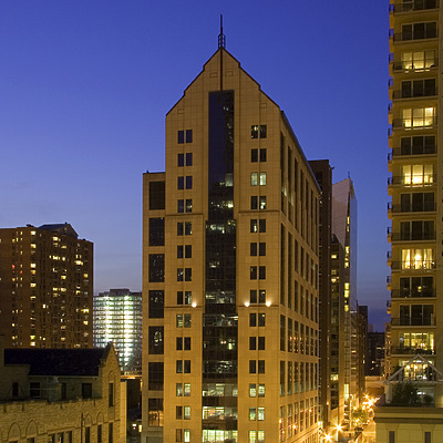 Loyola University Tower by Pavel Toczynski