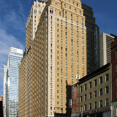 Milford Plaza Hotel by John W. Cahill