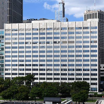 Coleman A. Young Municipal Center by John W. Cahill