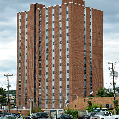 Twin Towers East by John W. Cahill